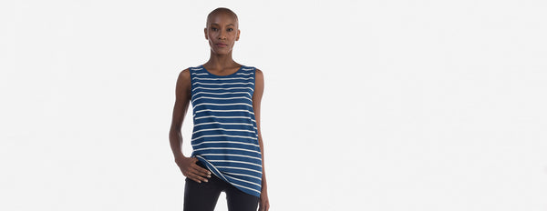 regata longa listrada off-white e náutico