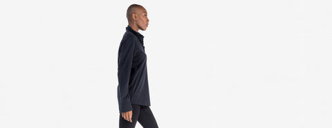 camisa de algodão preto