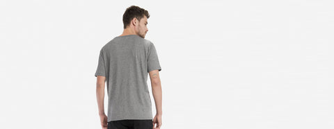 kit 2 - gola c masculina grafite mescla