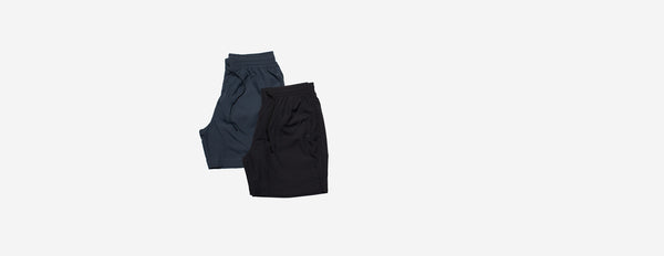 kit short de banho e fitness preto chumbo