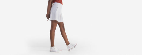 bermuda crepe branco