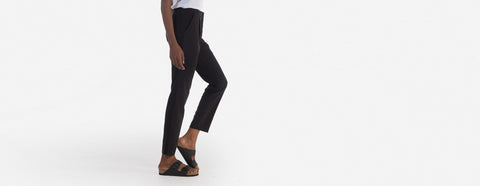 calça crepe preto