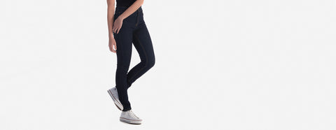 calça jeans feminina índigo escuro