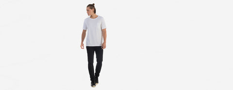 gola c com bolso branco