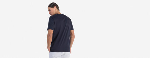kit 2 - gola c masculina marinho