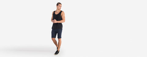 regata masculina preto