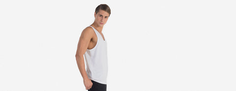 regata masculina branco