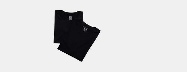 kit 2 - gola c masculina preto
