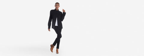 camisa de flanela preto