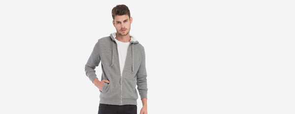 moletom slim grafite mescla