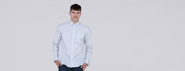 camisa clássica pima listras pretas