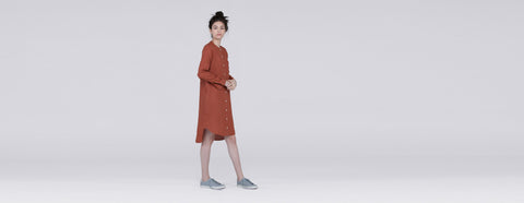 camisão linho midi paprica