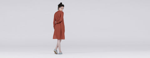 camisão linho midi paprica