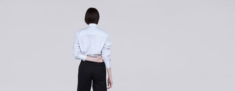 camisa clássica pima boyfriend listras pretas