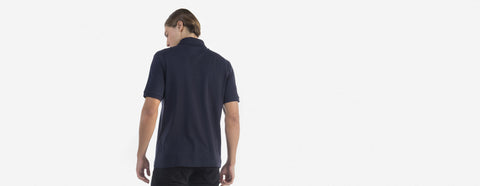 kit 2 - camisa polo marinho