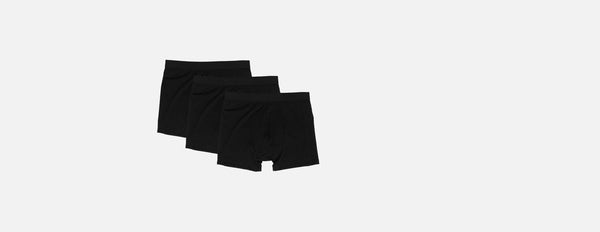 kit 3 - cueca boxer preto
