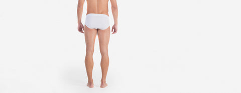 cueca slip branco